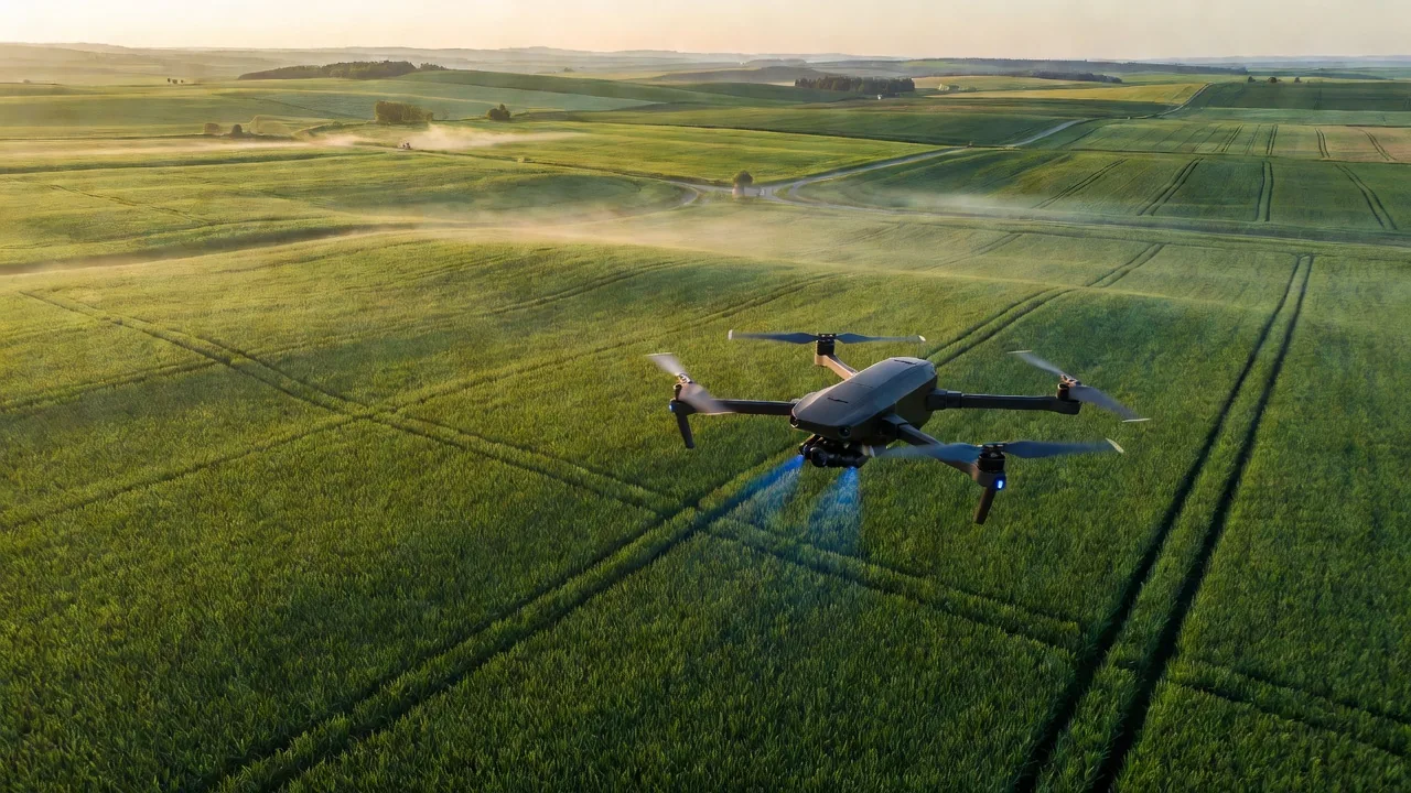 AI drone technology representing innovation and transparency